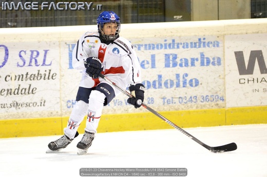 2016-01-23 Chiavenna-Hockey Milano Rossoblu U14 0543 Simone Battelli